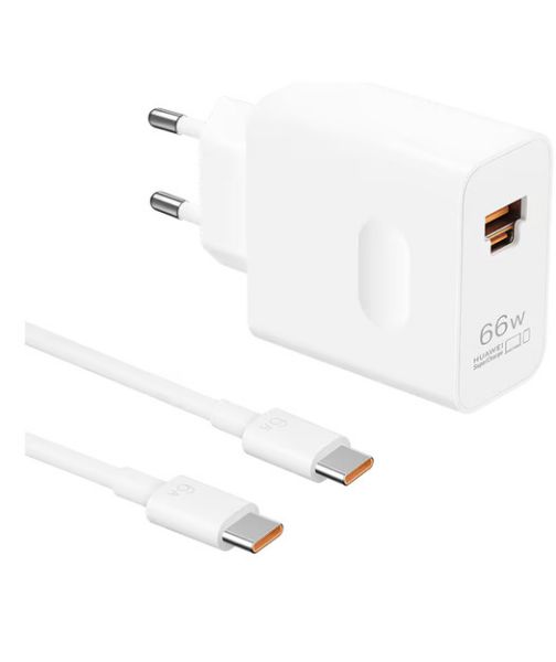 Huawei SuperPower Wall Charger (Max 66W) White EU resmi